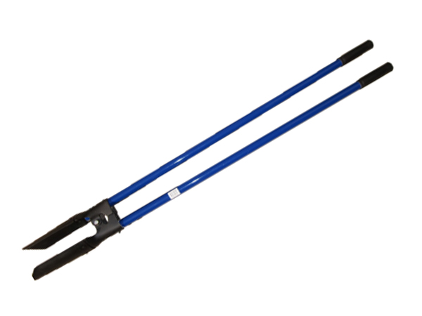 Post Digger Double Handle Blue
