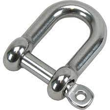 D Shackle 12mm SS