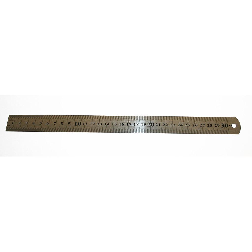 Stainless steel ruler 30cm