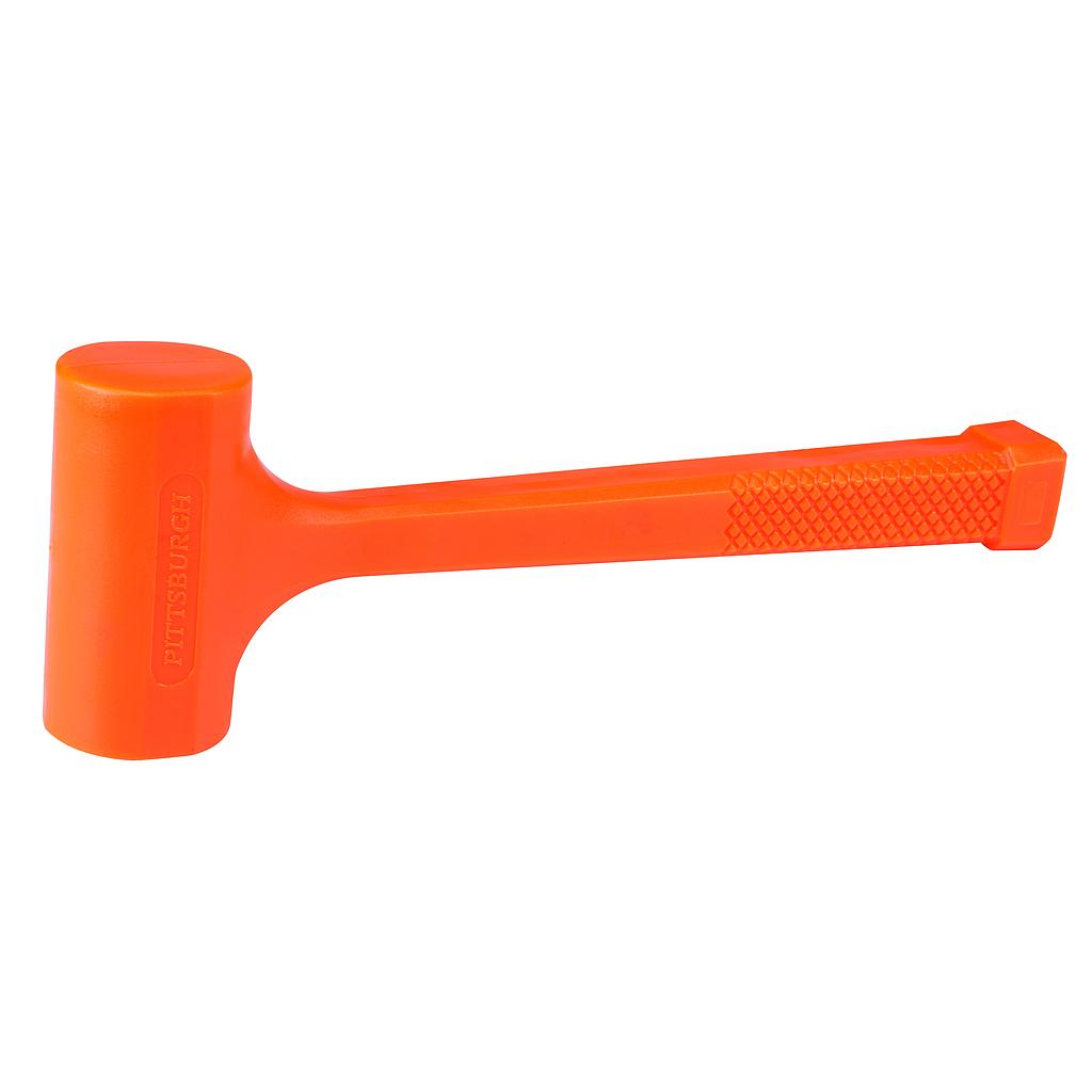 Rubber Mallet hammer orange 2lb