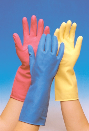 Household rubber glove 2 color