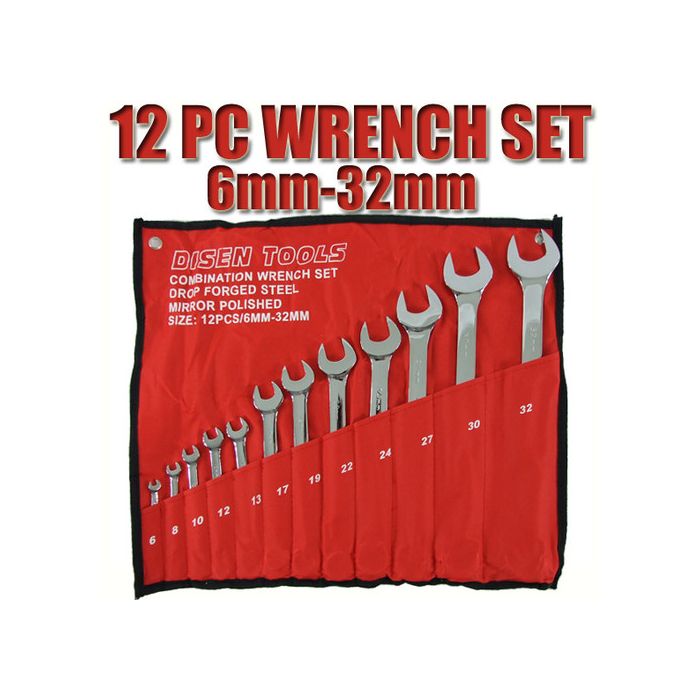 12 pc spanner Wrench 6-32mm