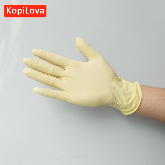 Latex disposable glove M L XL