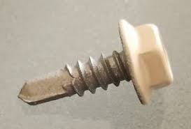 Self drilling screw gal 10-16x16 cream 1000
