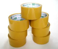 Packing Tape yellow 4.8x100m