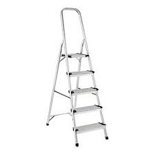 aluminium 5 step ladder  