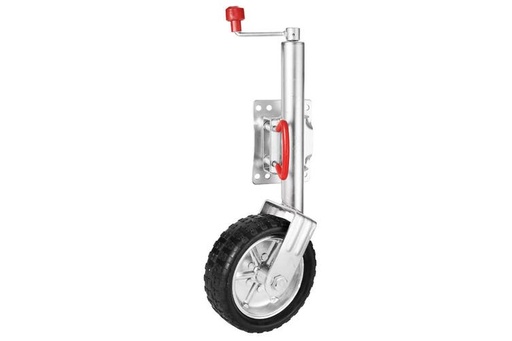 10" Jockey Wheel Swivel Plate Solid