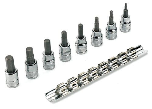 8 pc Socket bit 1/4" Hex Keys