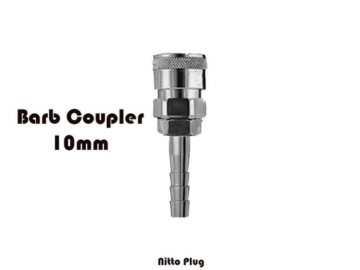 Nitto barb coupler socket 10mm