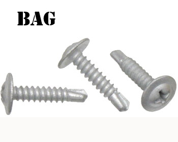 Button S/D Screw Gal 8x25mm Bag