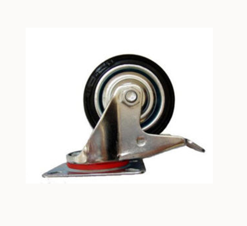 Castor Wheel 5" 125mm Swivel Brake 038125