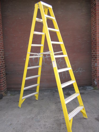 F/G Ladder double side 9" 2.7m 150kg