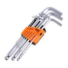 9 pcs Hex Key Long