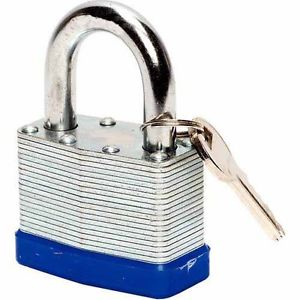 Padlock 50mm Laminated