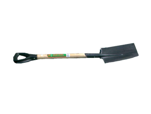 Straight Shovel Short Wood