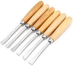 6 pc carving chisel 