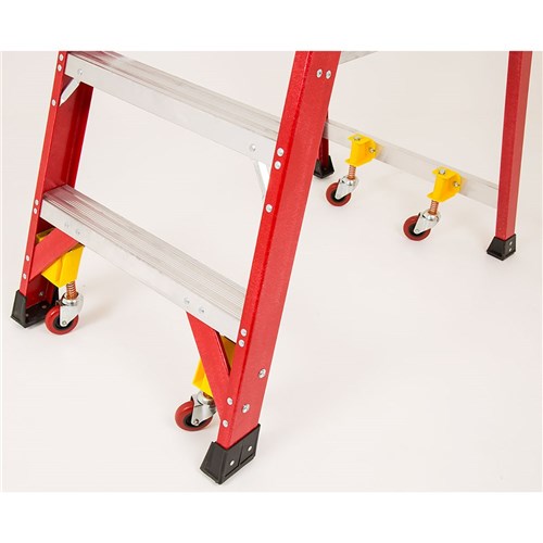 Wheel for platform ladder 4 pc