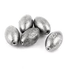 Fishing sinker round 50g  /KG 