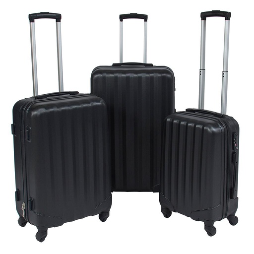 3 pc ABS luggage bag 20 24 28" 819
