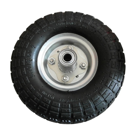 Trolley Wheel 10" air double hub 20mm