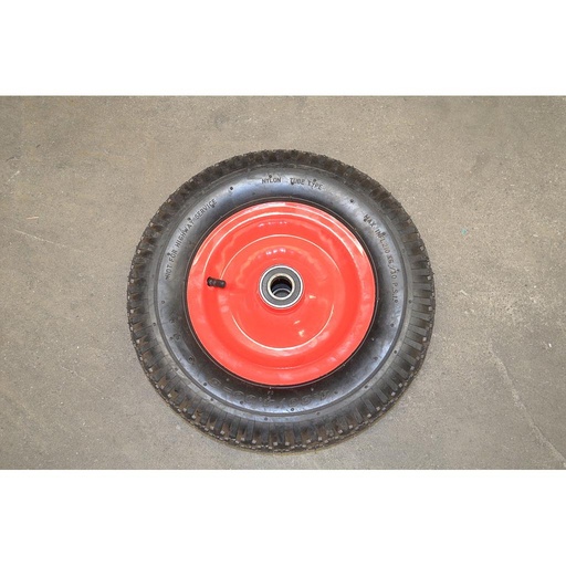 Solid Barrow Wheel 16" 25mm Metal 4.00