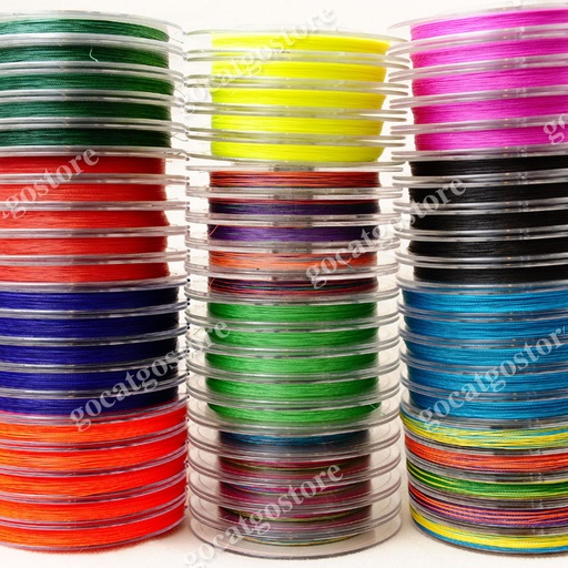 Braid fishing line mixed