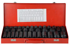 1/2" 35 pc Impact Socket metric