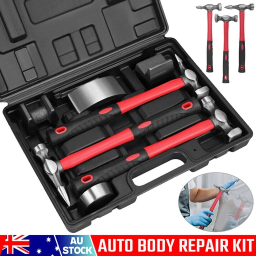 7 pcs car panel repair hammer