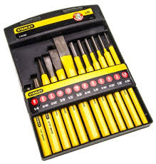 12 pc Cold Chisel pin punch